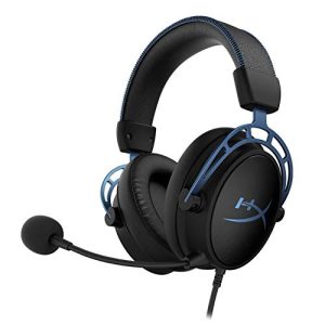 HyperX Cloud Alpha S Gaming Headset, Blue, One Size